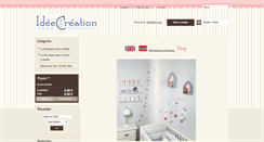 Desktop Screenshot of ideecreation.com